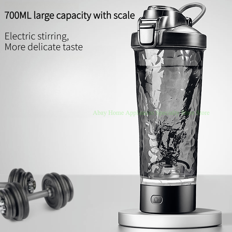 Nutrition And Fitness - 700ML 충전식 전기 믹싱 쉐이커 병
