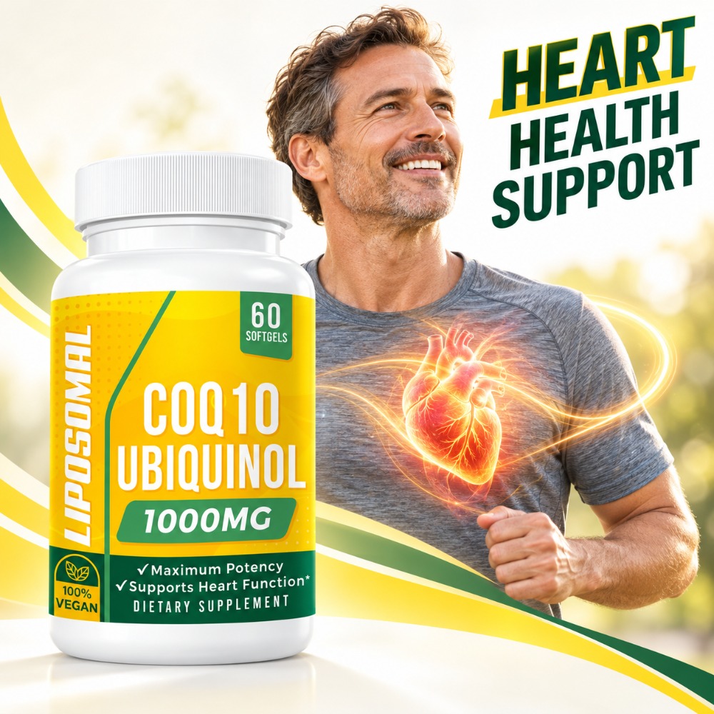 Coq10 Ubiquinol Softgel - 코엔자임 Q10 유비퀴놀 소프트젤: 심혈관 건강,